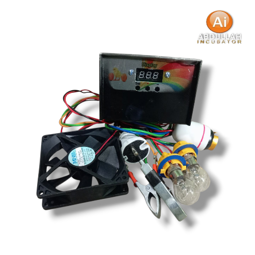 With the incubator controller, you can easily build a complete incubator yourself. It automatically controls the temperature inside the incubator box.