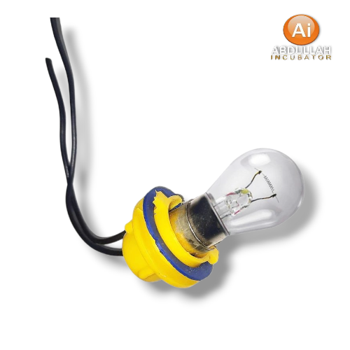 This 25W car bulb with DC holder socket is designed for reliable lighting in automotive and other DC-powered applications.