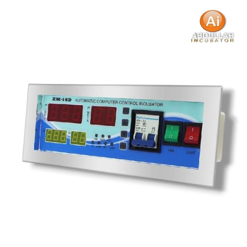 XM-18D Automatic Incubator Controller is a high-quality device that automatically controls the temperature, humidity and egg rotation of the incubator.